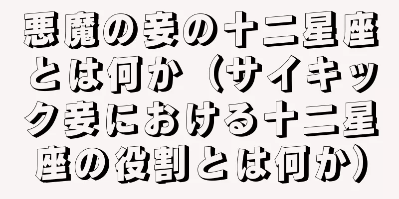 悪魔の妾の十二星座とは何か（サイキック妾における十二星座の役割とは何か）