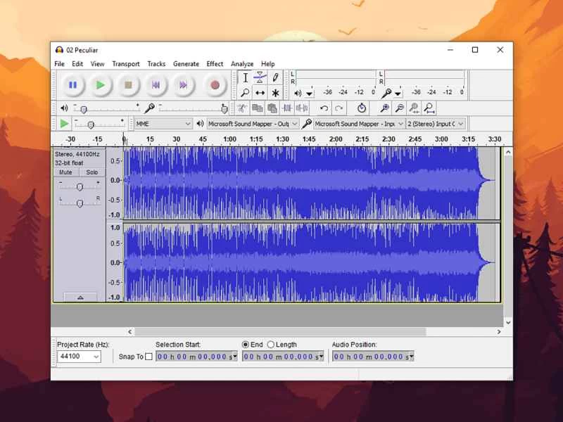 Audacity 手機音頻