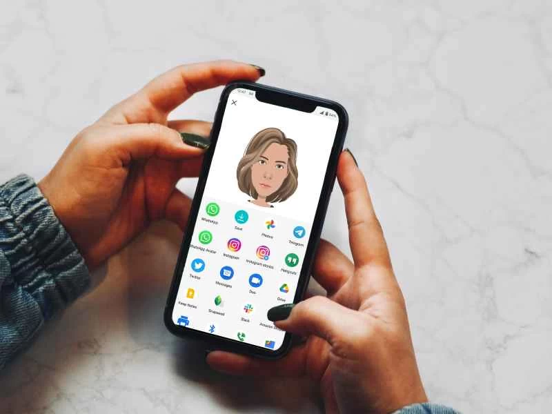 免費將自己變成插畫頭像