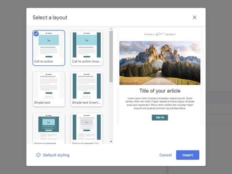 Gmail 的全新郵件版面將為您的所有郵件增添新聞簡報的氛圍。