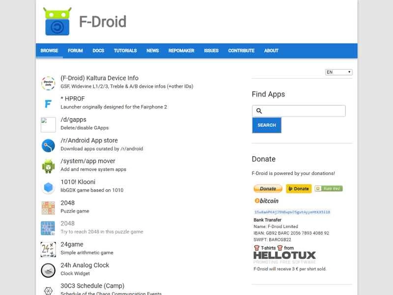 F-Droid 應用