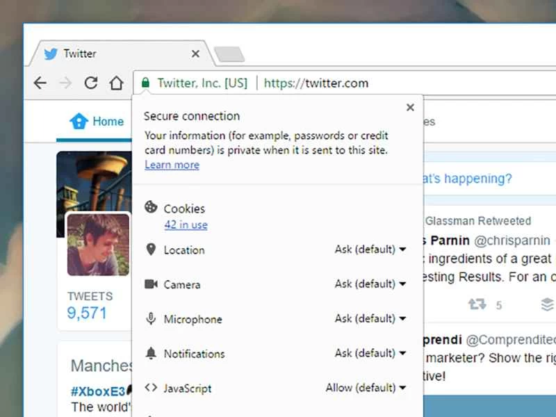 以 HTTPS 開頭的網站 URL。