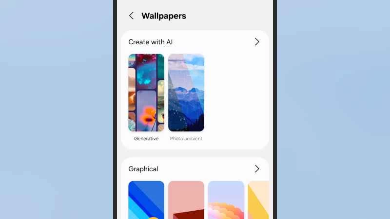 三星 Galaxy S25 智慧型手機環境模式