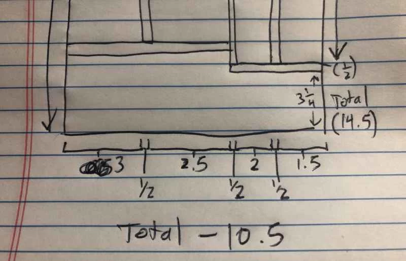 抽屜式測量收納盒