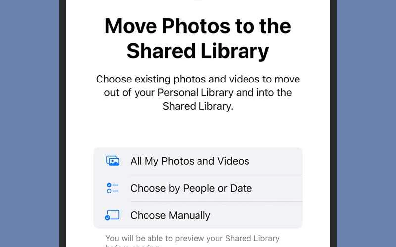 iOS 的這項新功能可以讓你分享整個圖片庫。以下是設定方法。