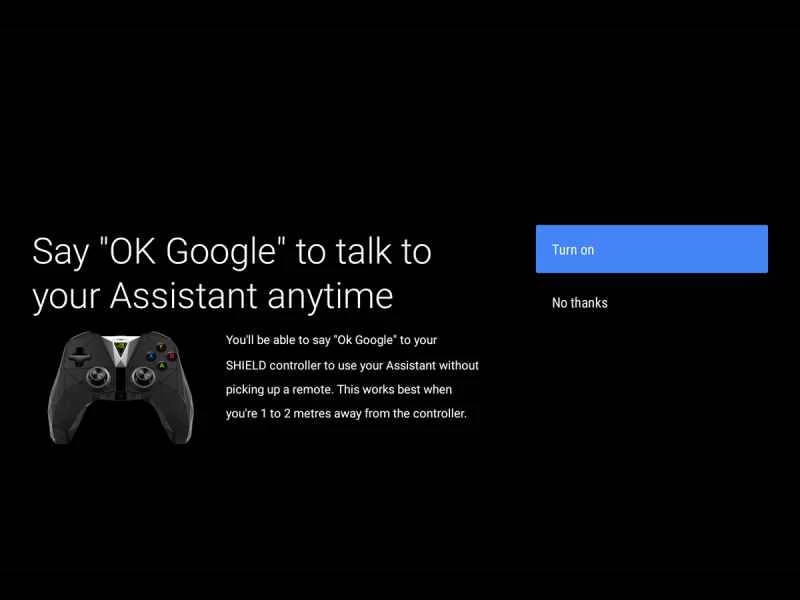 Google 助理設定畫面的螢幕截圖