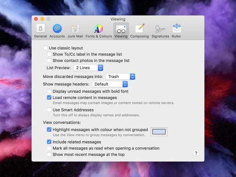 macOS 上阻止追蹤器