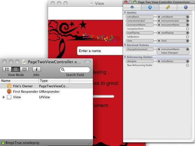 Xcode 內建的介面建構器。