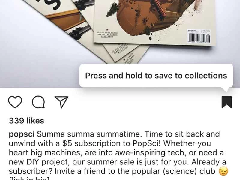 在 Instagram 上儲存照片