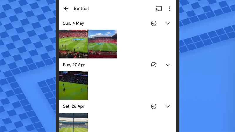 谷歌相簿搜尋截圖
