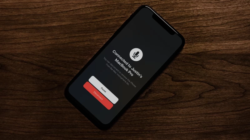 你可以輕鬆地將 iPhone 變成 Mac 麥克風