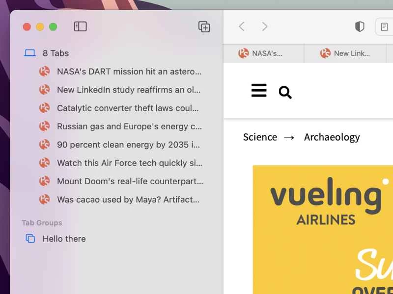 如何垂直排列瀏覽器標籤頁——以及為什麼要這樣做