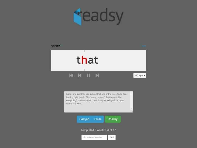 Readsy 的螢幕截圖