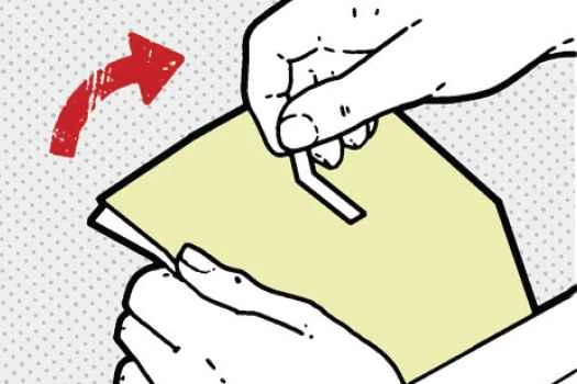 如何將嘔吐袋改造成手機支架