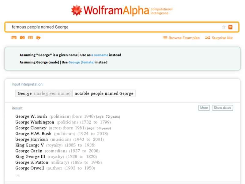 Wolfram Alpha