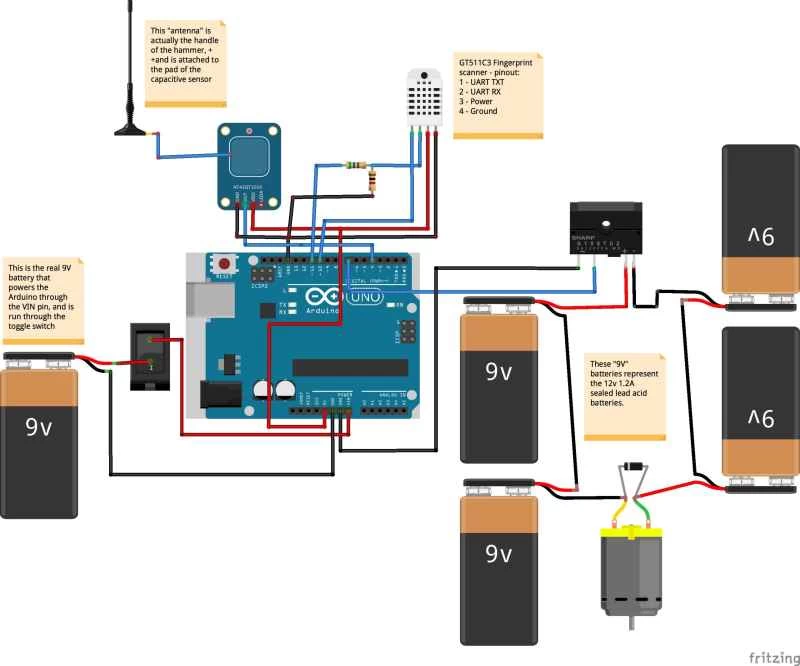 雷神之錘接線圖