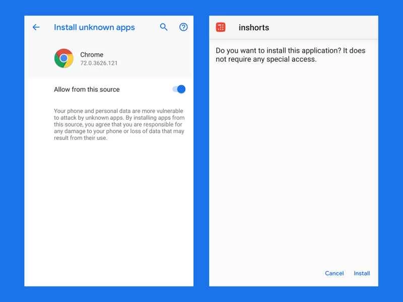 Android 未知應用