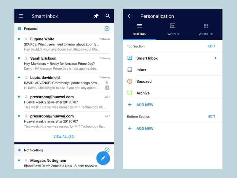 Spark應用程式的螢幕截圖