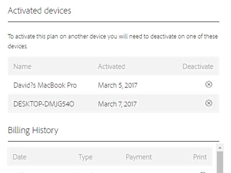 Photoshop的登出選項。