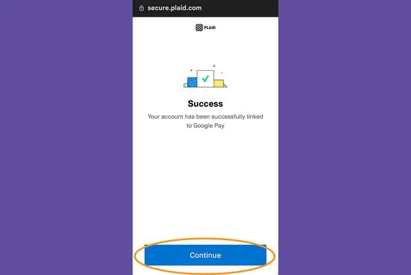 Google Pay 應用程式設定介面截圖。